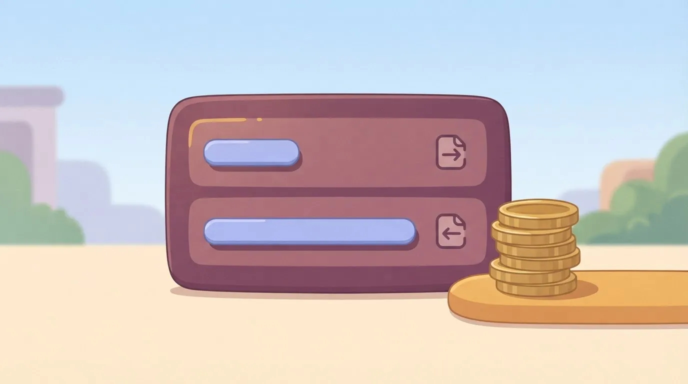 Pricing card with a short cached read bar and a long cache write bar