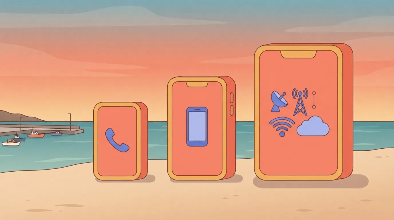 Three distinct rectangles representing different pricing tiers are arranged side-by-side; the first is small for local…
