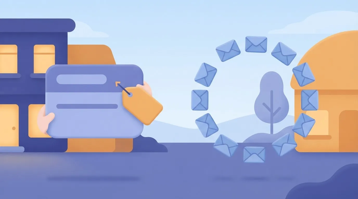 Ticket, tag, and repeating reply envelopes in a cycle