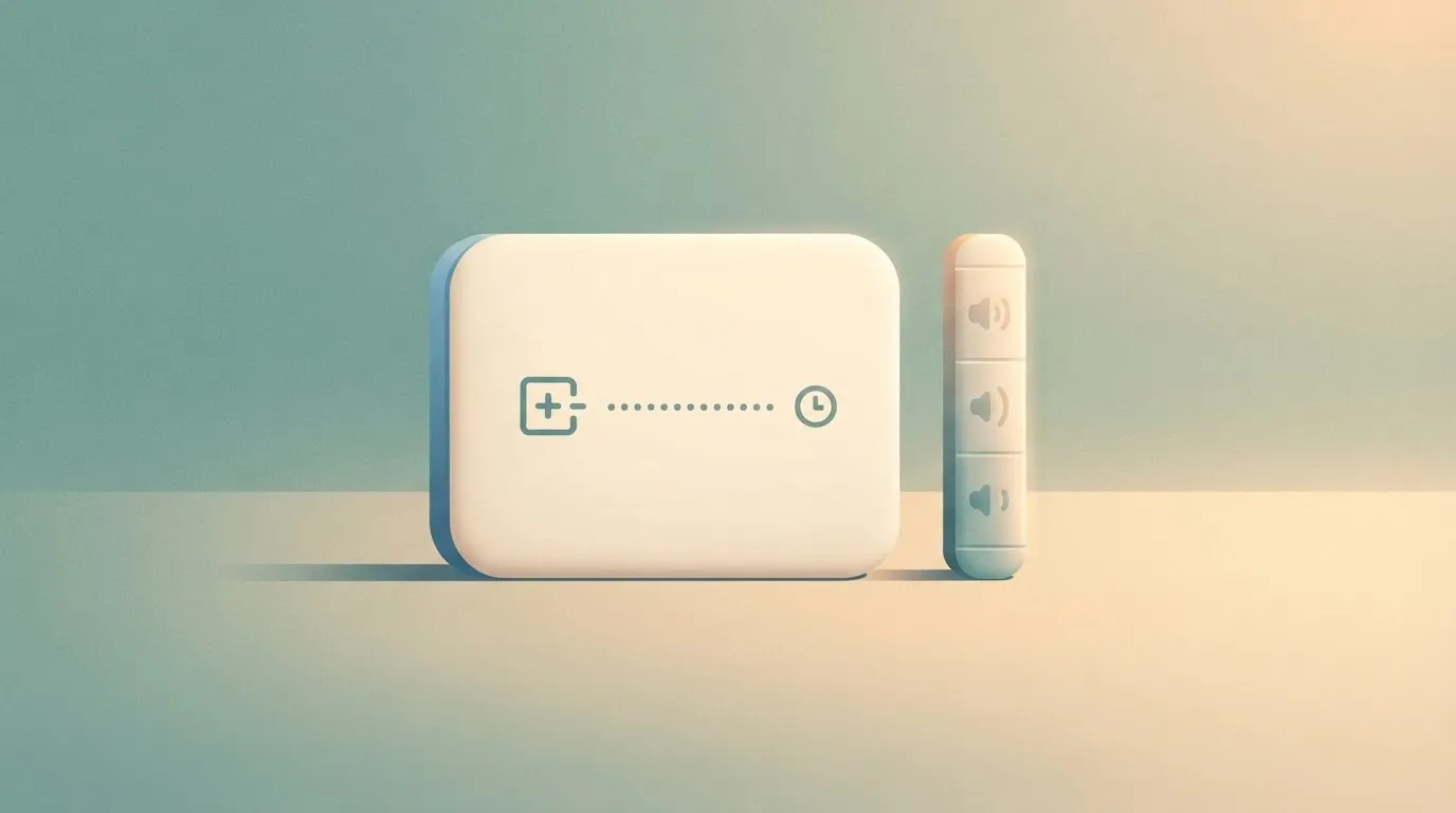 A digital record card representing a single pull request, showing a timestamp and a small icon of a contribution (a plus…