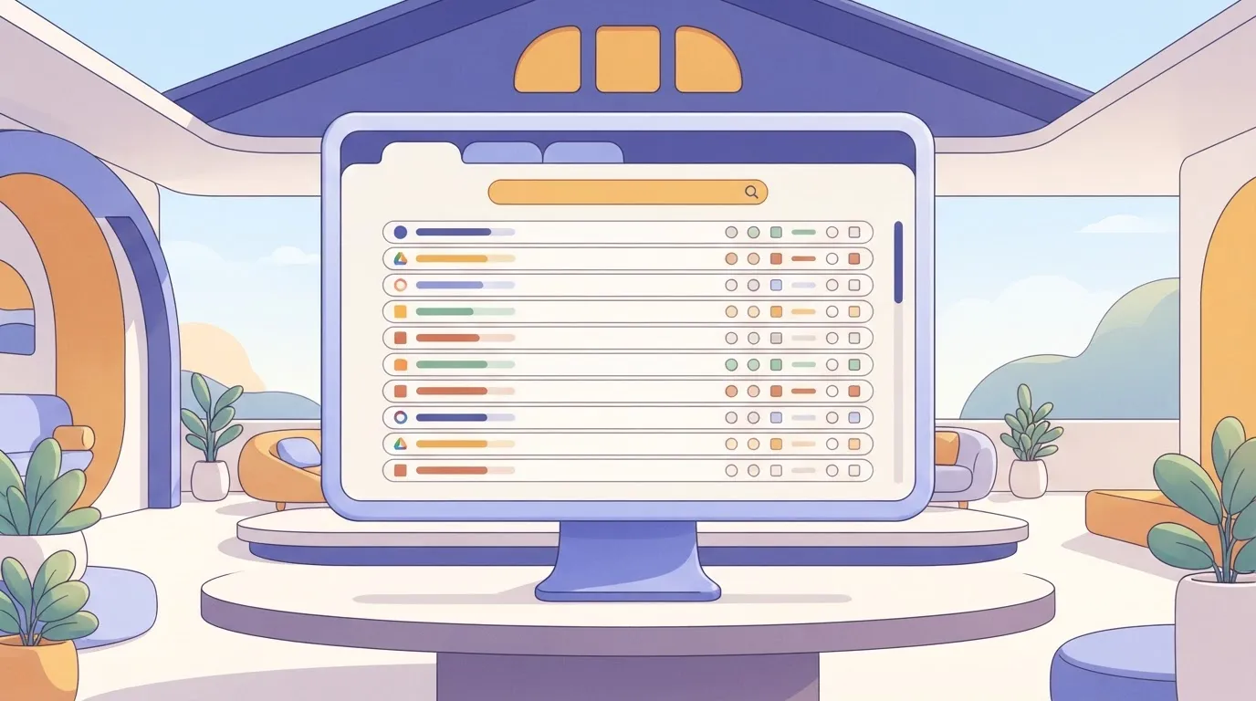 A computer monitor displaying the FedRAMP Marketplace website, showing a searchable database of cloud service providers…