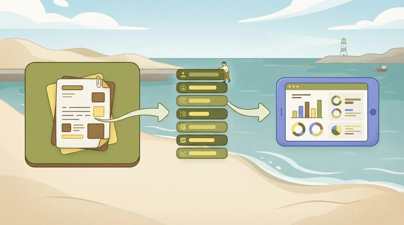Invoice feeding extracted fields to the next app