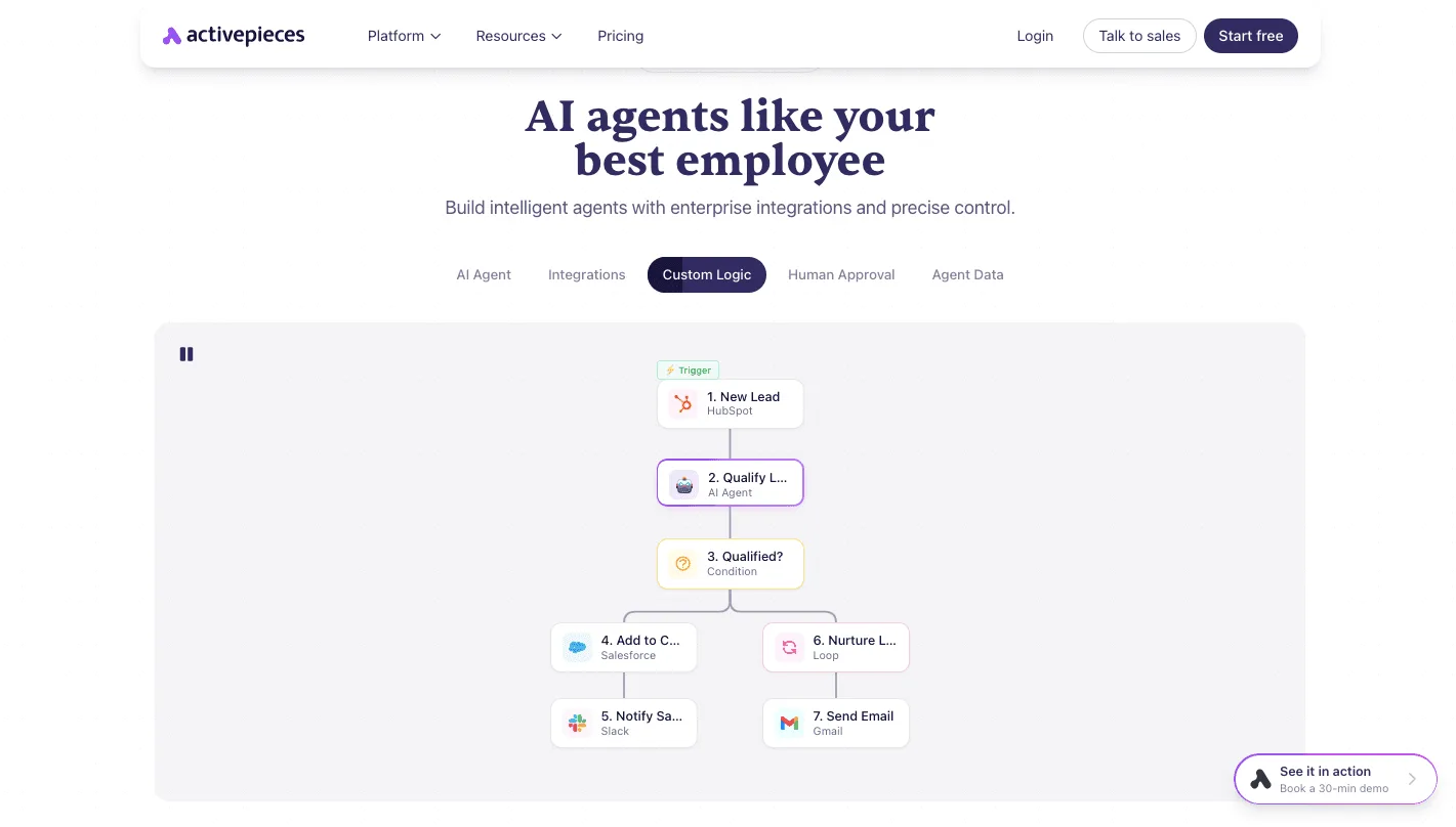 AI Agent Development: What It Takes to Build Agentic Systems · Activepieces