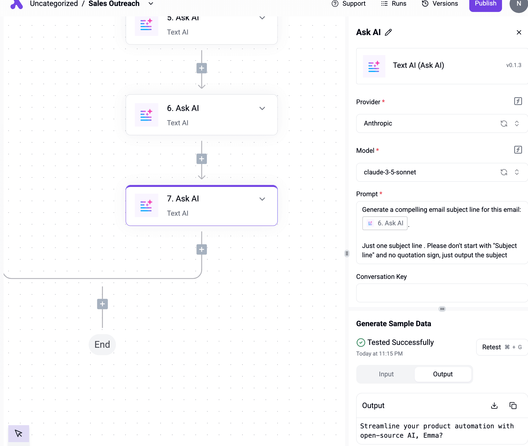 Flow Screenshot