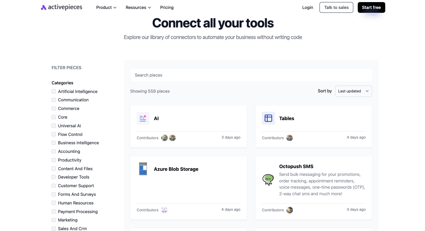 559 integrations
