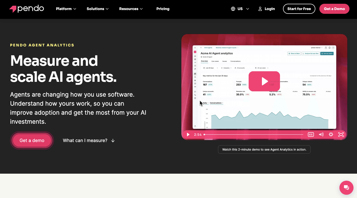 Pendo Agent Analytics