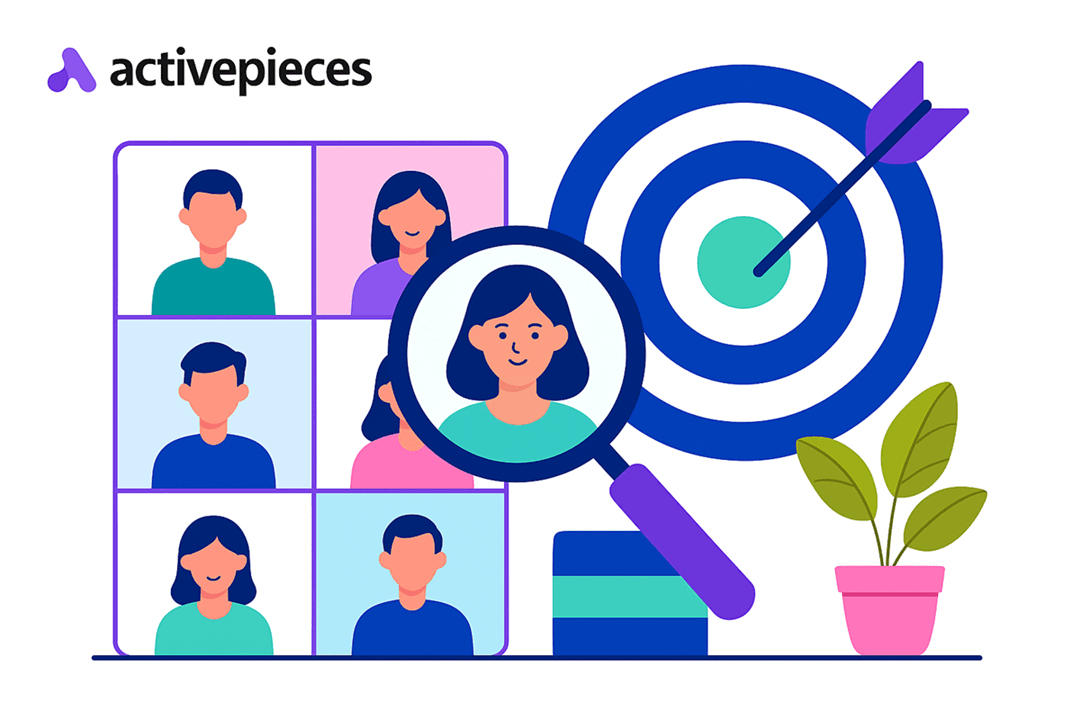 Illustration of segmentation and targeting